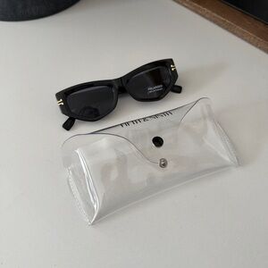 Wren 52mm Polarized Geometric Sunglasses